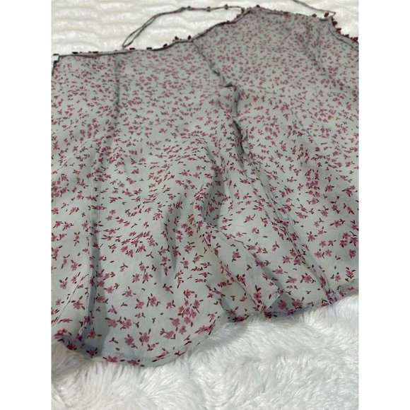 La Senza L Floral One Piece Lingerie Womens Large Sexy Cover Up - Picture 8 of 8